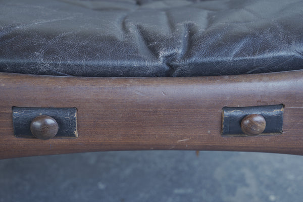 Sergio Rodrigues Mole Lounge Chair and Ottoman