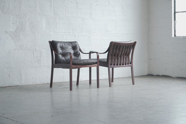 Frederik Kayser for Vatne Møbler Lounge Chairs