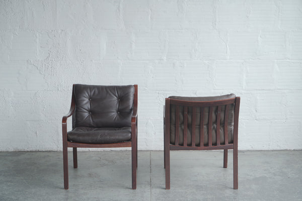 Frederik Kayser for Vatne Møbler Lounge Chairs