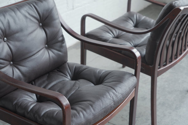 Frederik Kayser for Vatne Møbler Lounge Chairs