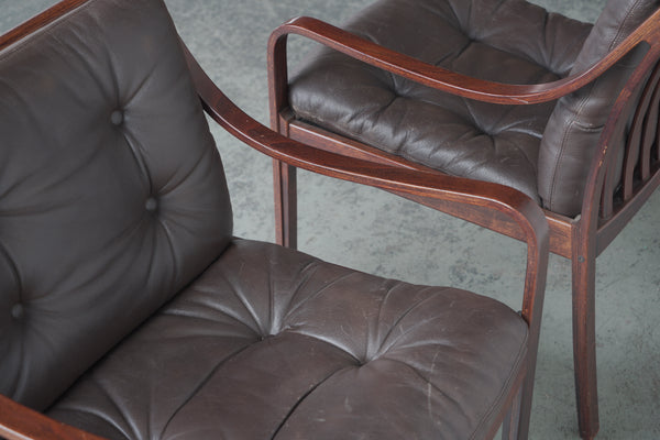 Frederik Kayser for Vatne Møbler Lounge Chairs