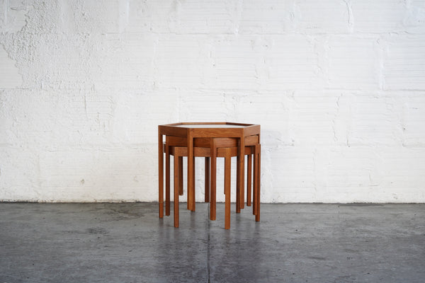 Hans Anderson Hex Side Tables