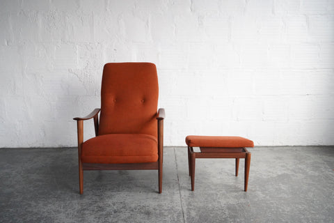 Westnofa Lounge Chair and Ottoman