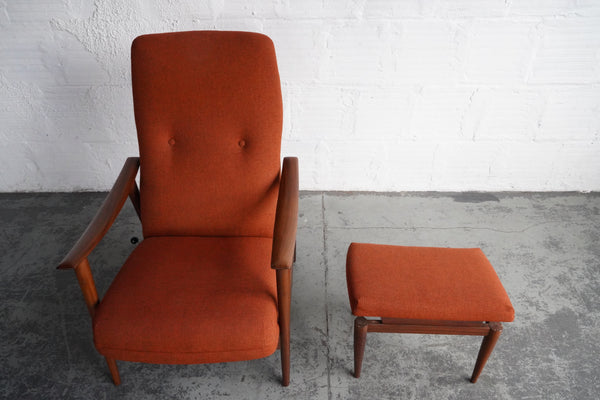 Westnofa Lounge Chair and Ottoman