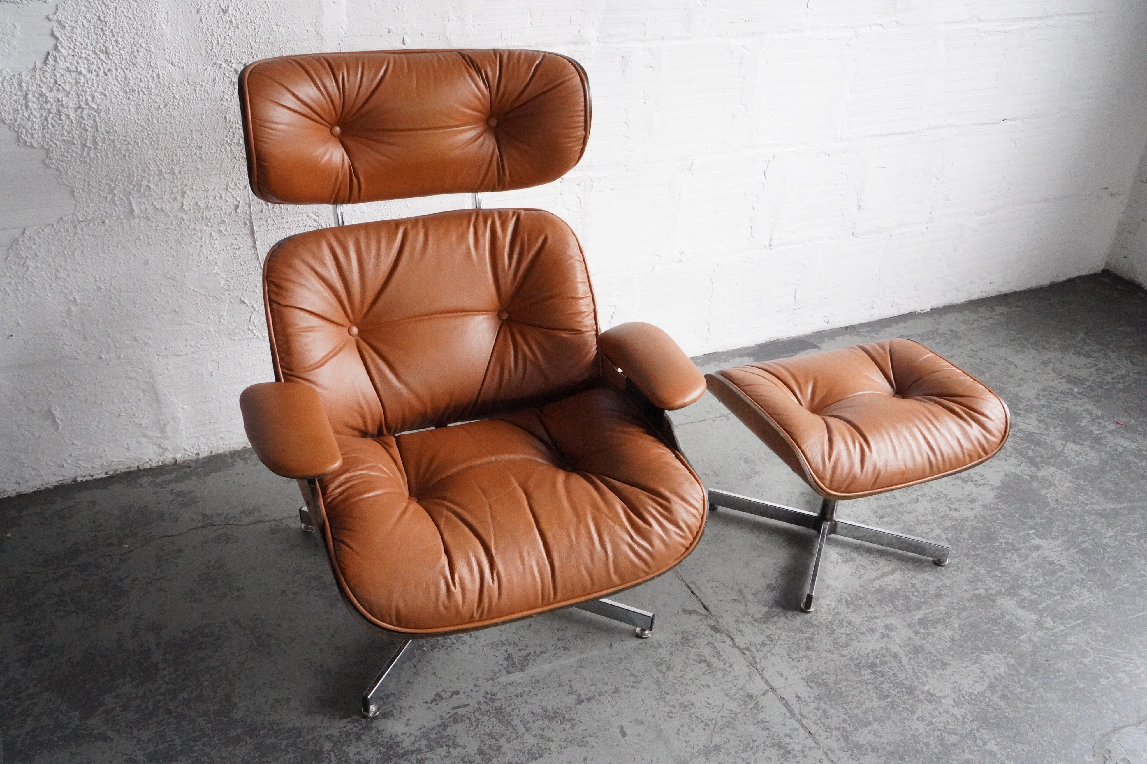 Plycraft Lounge Chair and Ottoman The Good Mod