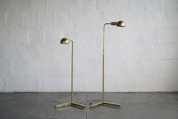 Casella V Base Brass Lamps