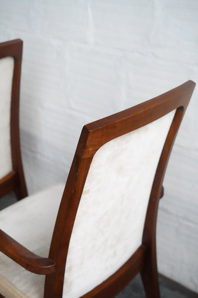 Glenn of California Velvet Dining Chairs (Set of Eight)