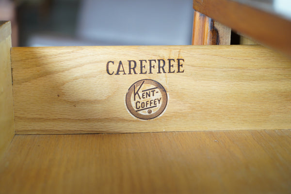 Mid-Century Walnut Lowboy Dresser by Kent Coffey