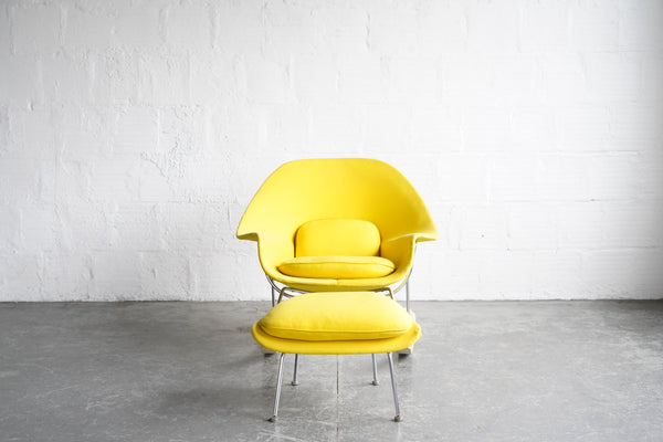 Womb Rocker Lounge W/ Ottoman