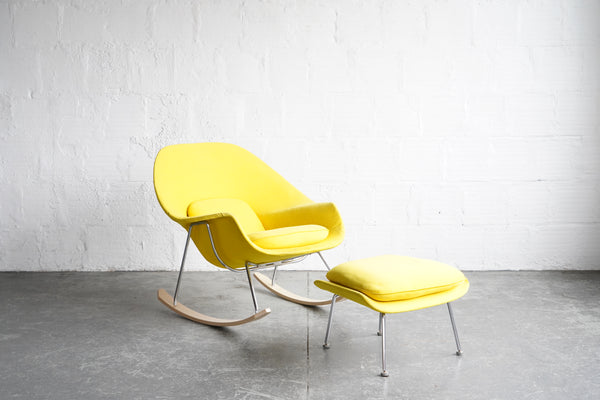 Womb Rocker Lounge W/ Ottoman