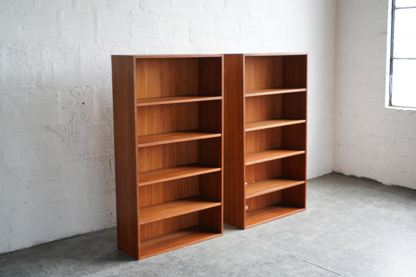 Teak Bookshelves