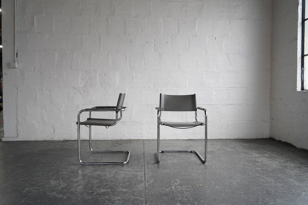 Tubular Italian Chrome Chairs