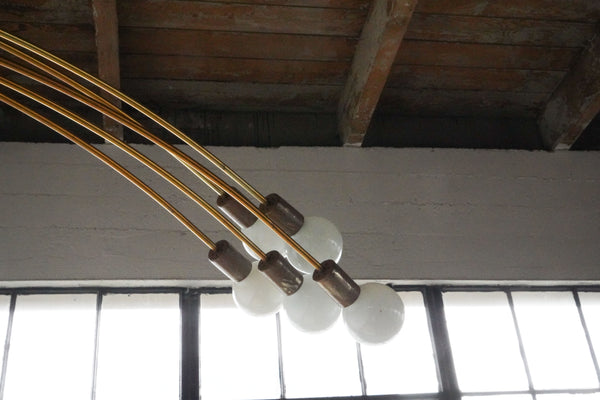 Vintage Arched Lamp with Marble Base