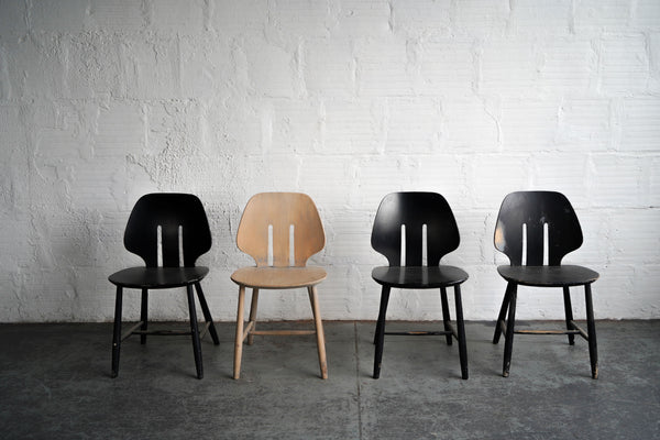 Bentwood Danish Dining Chairs (Set of Four)