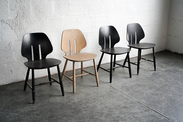 Bentwood Danish Dining Chairs (Set of Four)