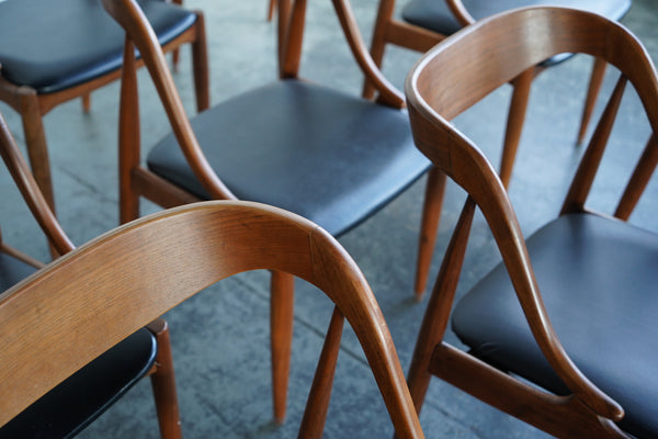Johannes Andersen for Uldum Dining Chairs