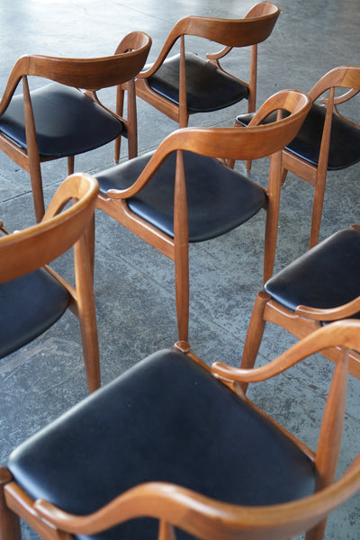 Johannes Andersen for Uldum Dining Chairs