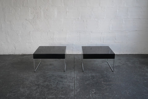 Vintage Square Side Table