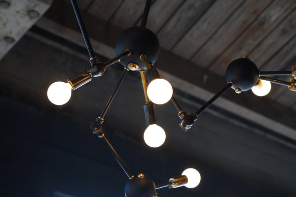 Adjustable Sputnik Style Chandelier