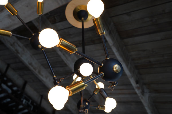 Adjustable Sputnik Style Chandelier
