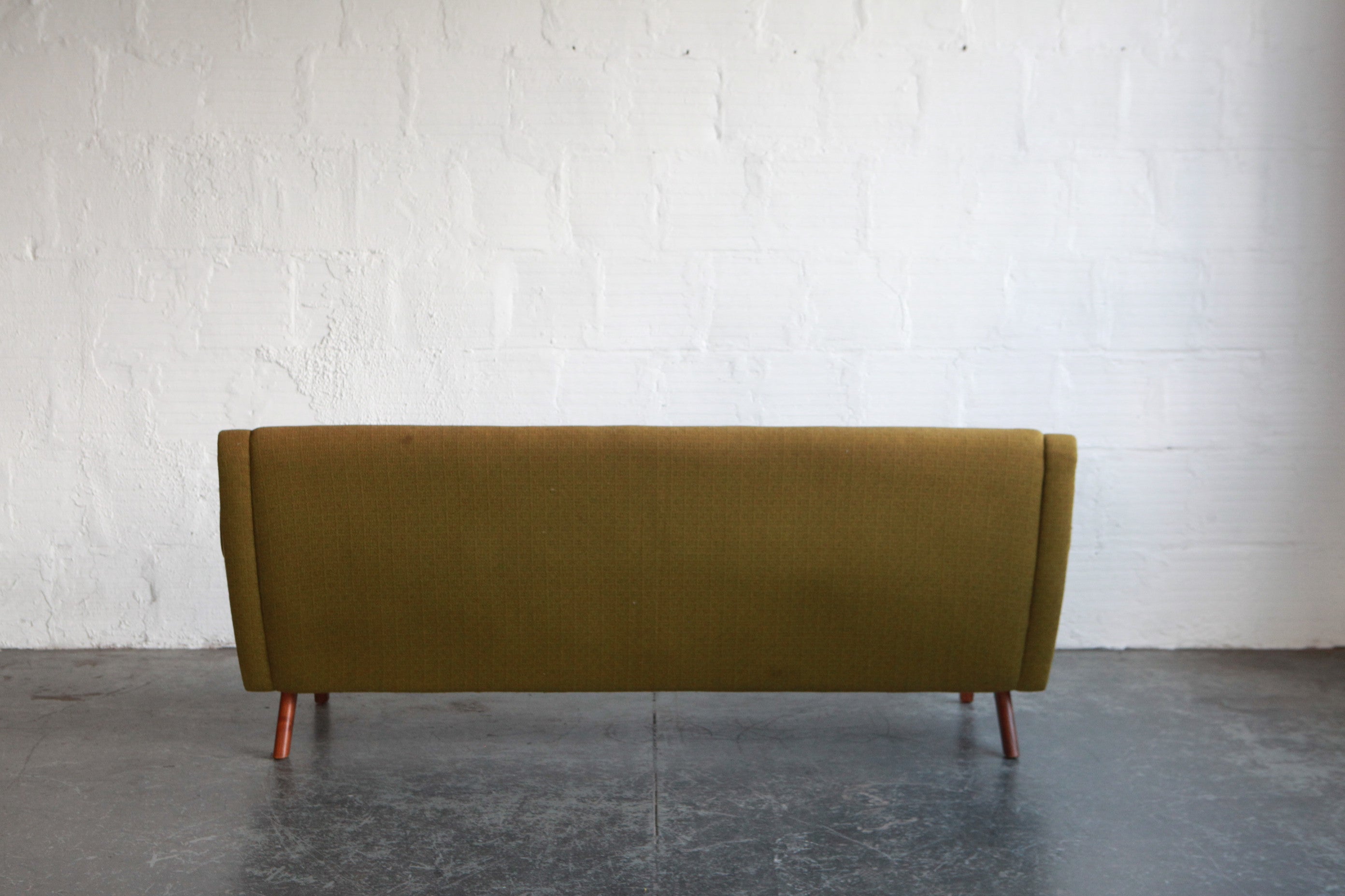 mid century danish modern couch