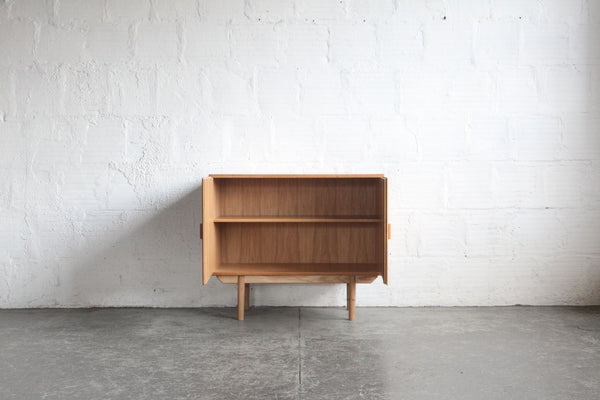 Light Danish Two Door Credenza