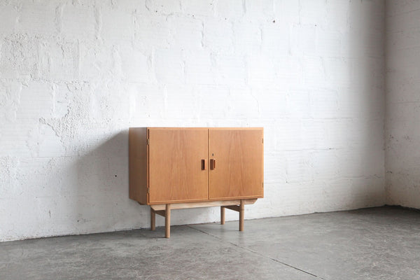 Light Danish Two Door Credenza