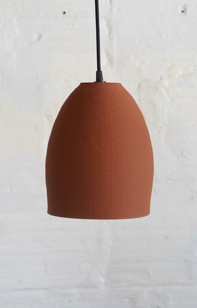 Red Clay Pendant Light