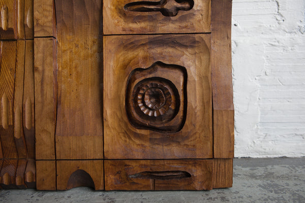 Redwood Wall Panel by Leroy Setziol