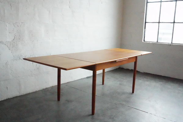 Danish Teak Extendable Dining Table