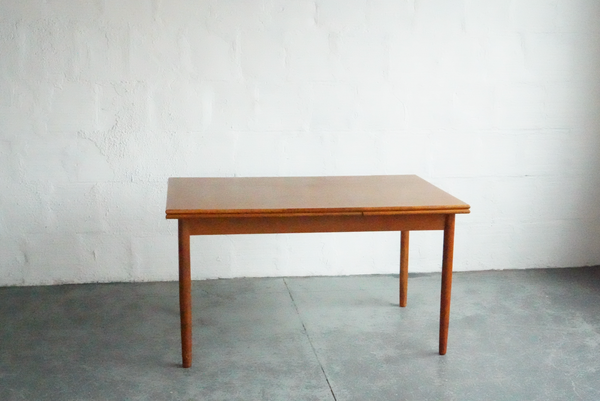 Danish Teak Extendable Dining Table