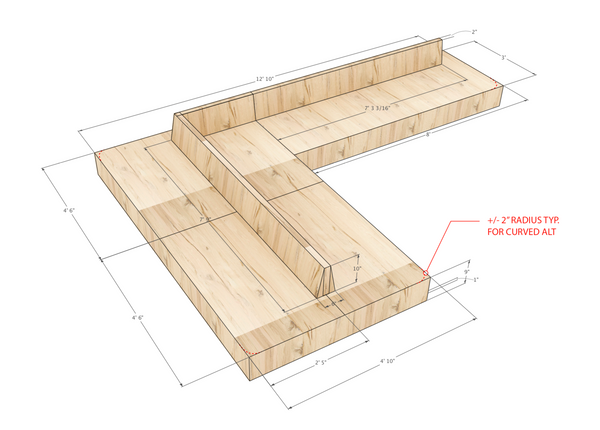 Large Double-Sided Sectional