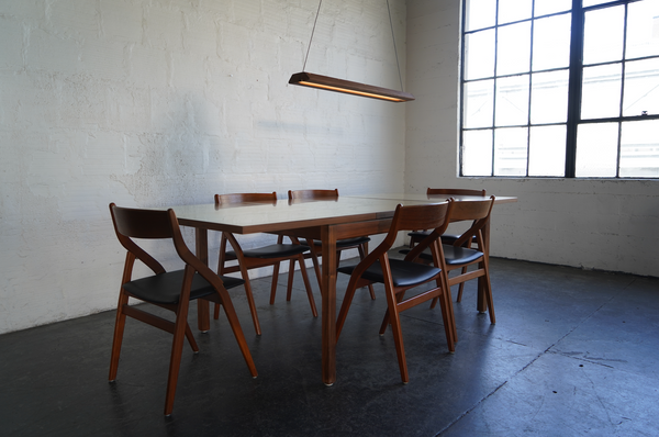 Walnut Bridge Pendant Light