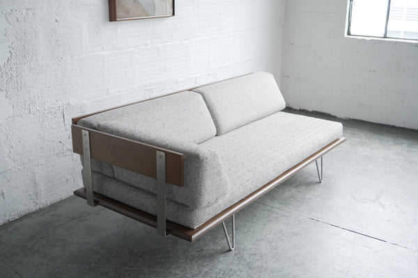 Modernica Daybed Sofa with Hairpin Legs