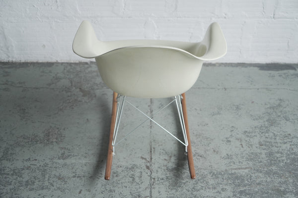 Herman Miller and Ray Eames Fiberglass Shell Rocking Chair