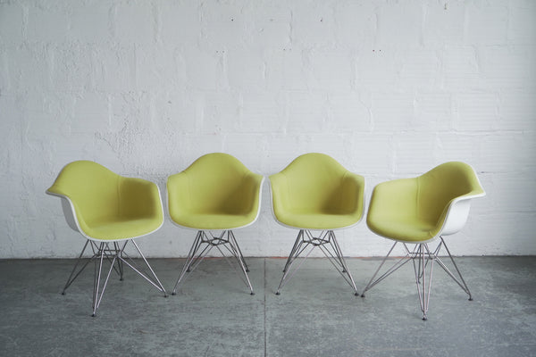 Yellow Eames Shell Chairs
