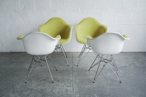 Yellow Eames Shell Chairs
