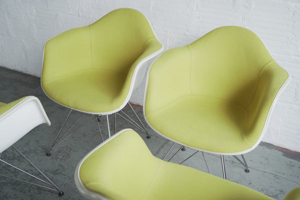 Yellow Eames Shell Chairs