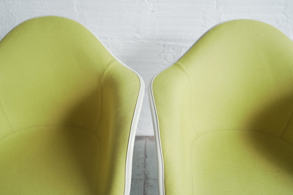 Yellow Eames Shell Chairs