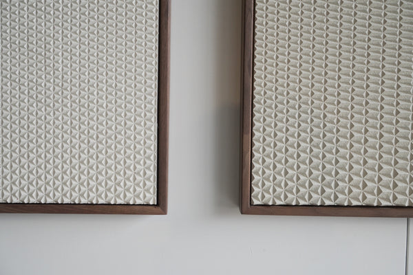 Triangle Grid Triptych