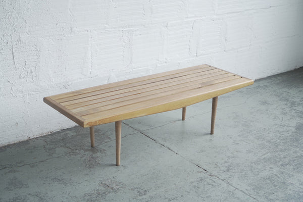 Slatted Walnut Coffee Table