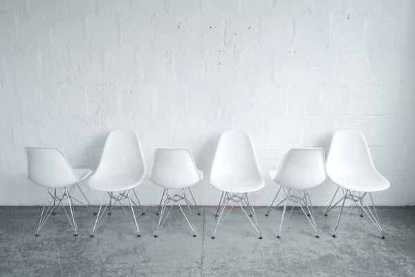 Eames Molded Plastic Side Chairs