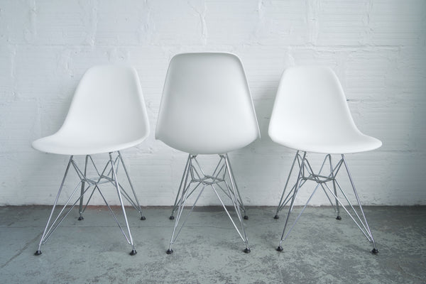 Eames Molded Plastic Side Chairs
