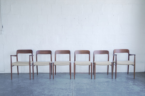 Niels Møller Model 77 Dining Chairs