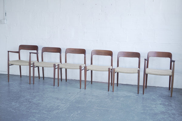 Niels Møller Model 77 Dining Chairs