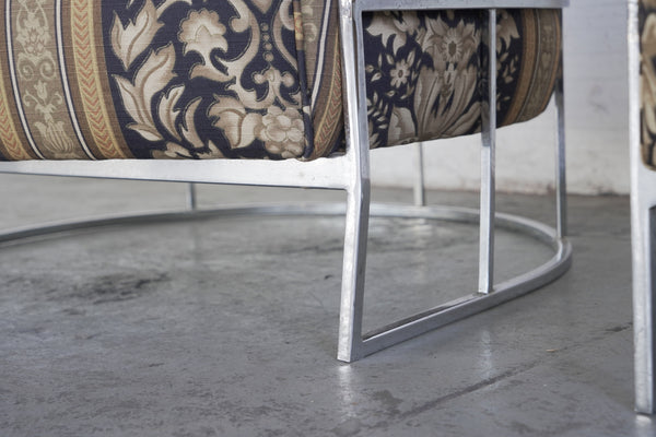 Club Chairs in the Style of Milo Baughman