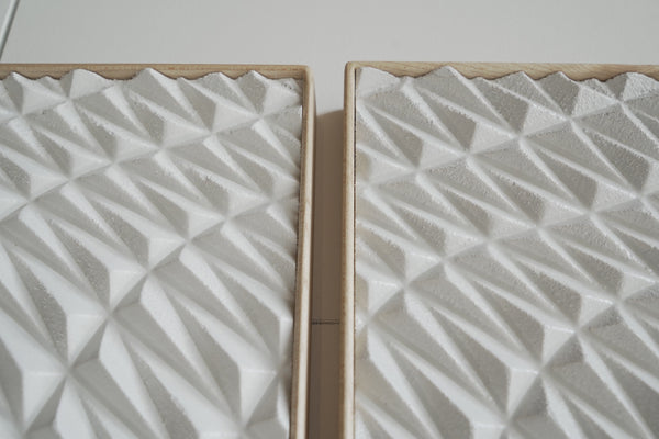 Stretched Triangle Grid Polyptych