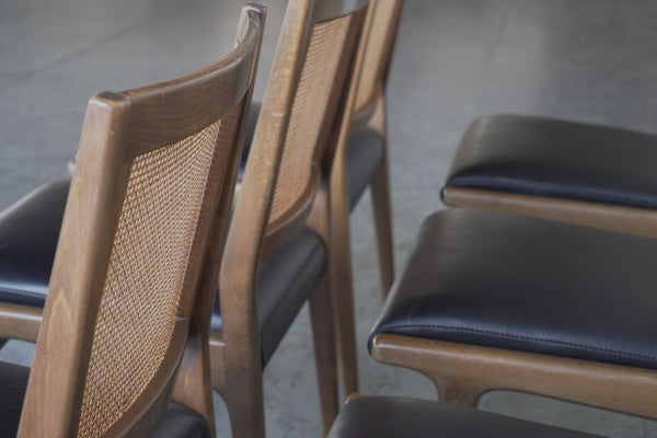 Dux Caned Dining Chairs