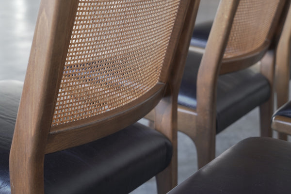 Dux Caned Dining Chairs