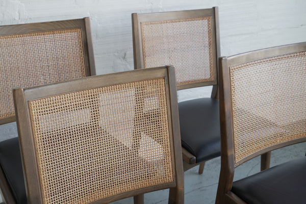 Dux Caned Dining Chairs